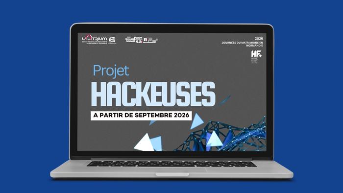 Visuel de la visite guidée théâtralisée Hackeuses à L'Atrium