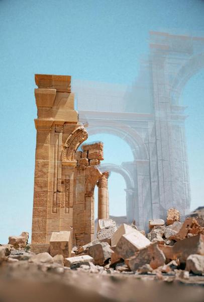 Visuel JEP de la conférence Iconem sur les nouvelles technologies au secours du patrimoine